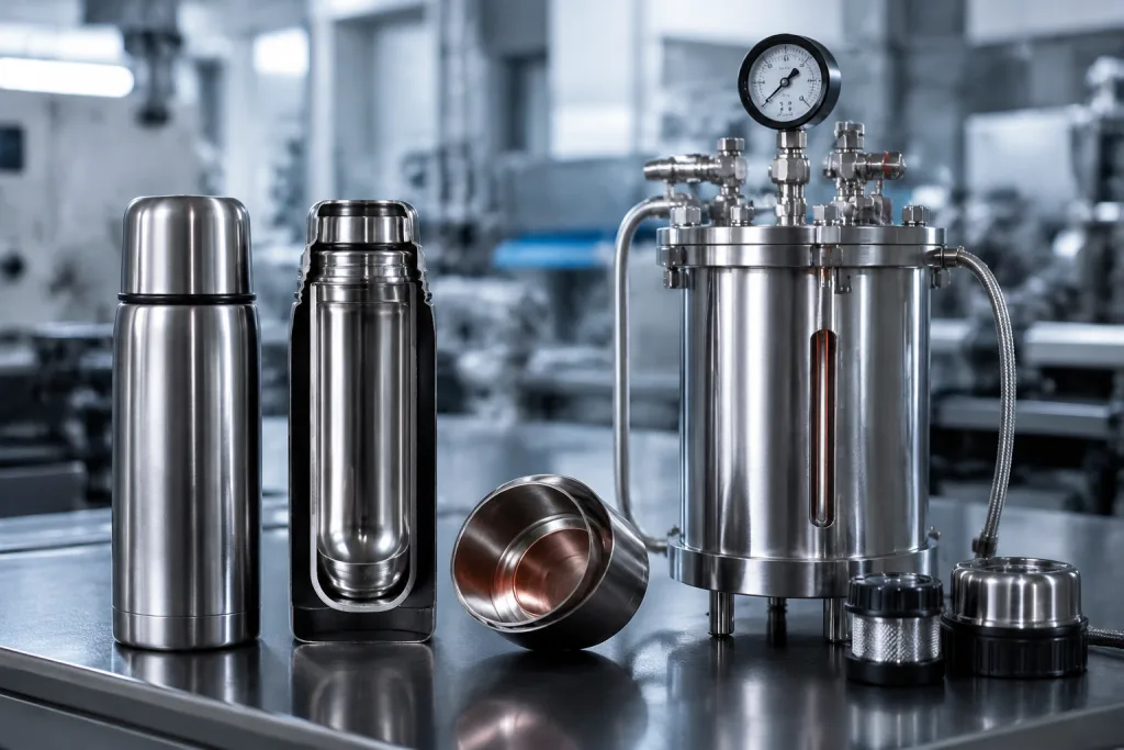 Vacuum loss and heat retention