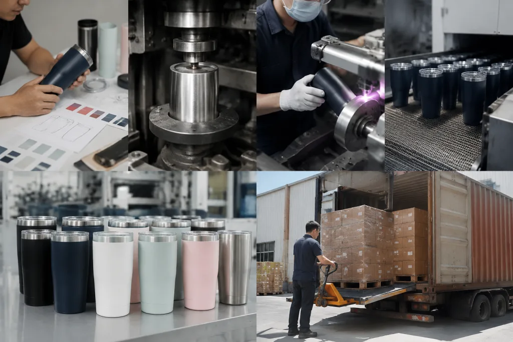 Lead time from sample to ship