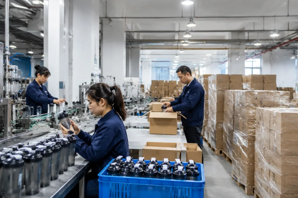 Suppliers shaker bottle sourcing guide for custom sports bottle orders