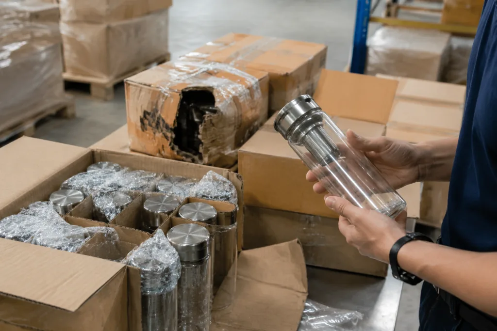 Packaging failures in transit