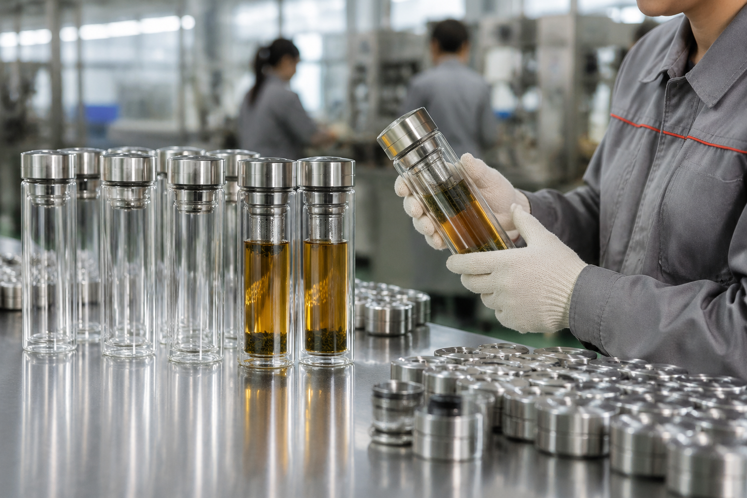 Tea infuser bottle supplier guide for custom bulk sourcing