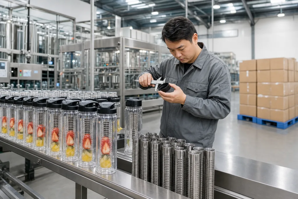 Tea Infuser Bottle Wholesale Guide for Custom Fruit Infuser Orders