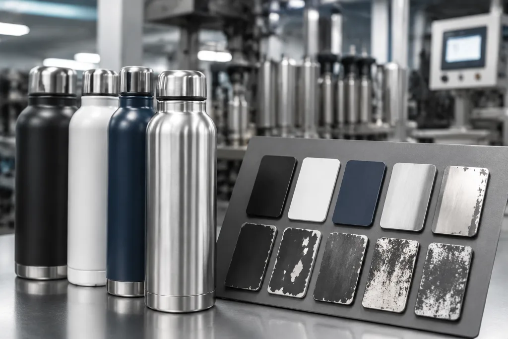 Logo and coating wear