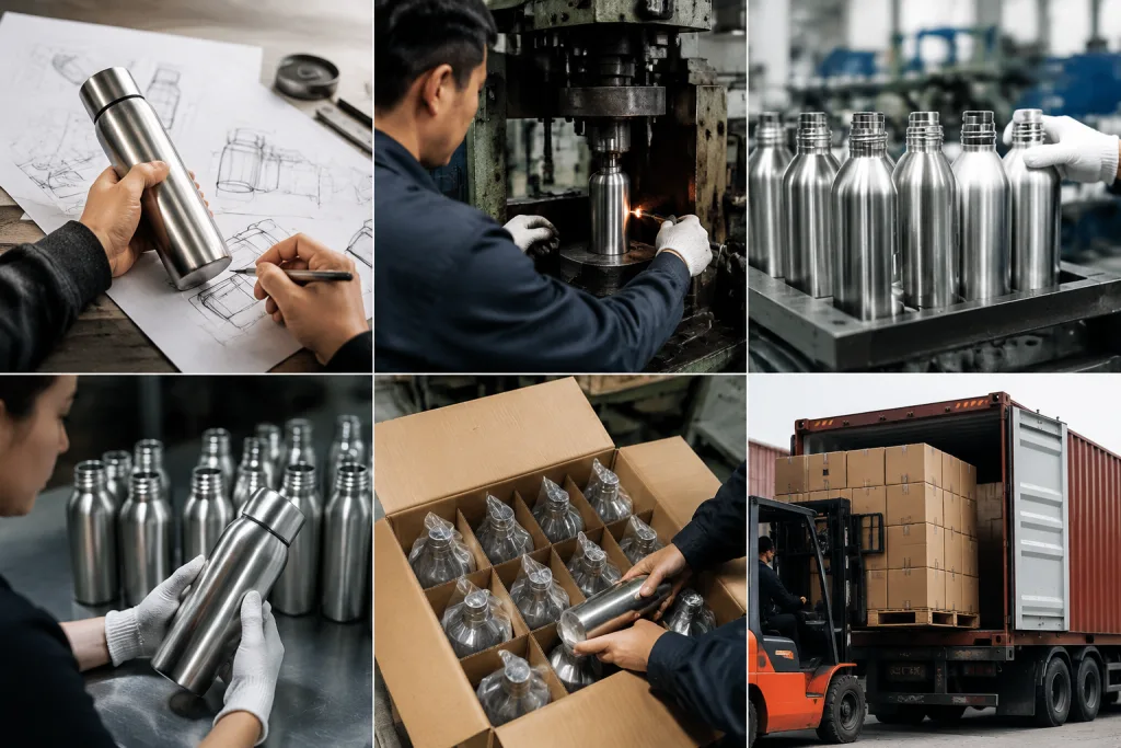 Lead time from sample to ship