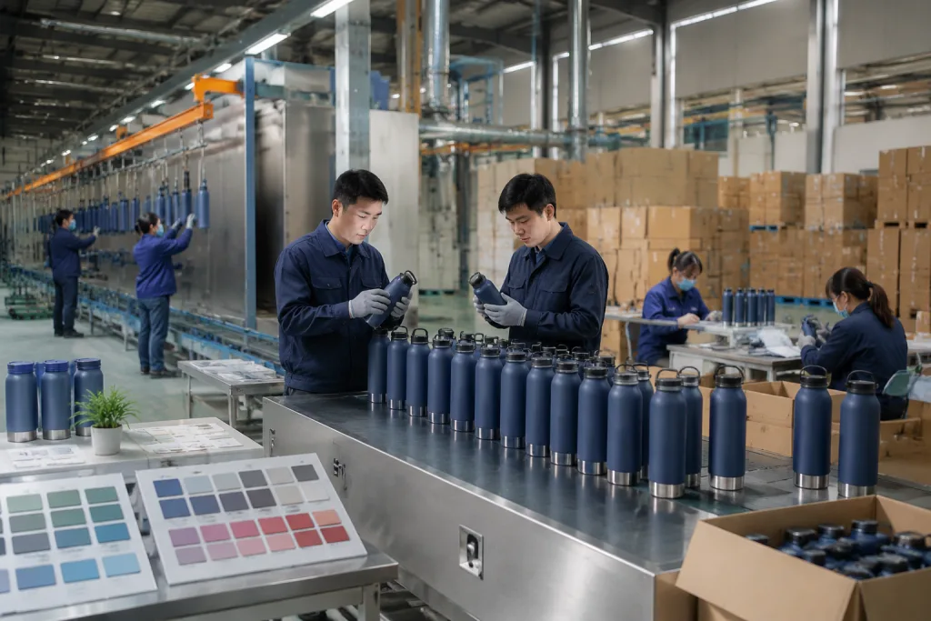 Thermos Custom Color: Stainless Thermos Sourcing From RFQ to Bulk