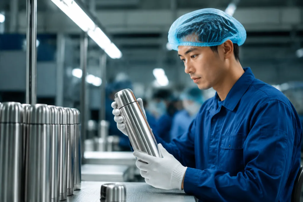 Control production before final inspection