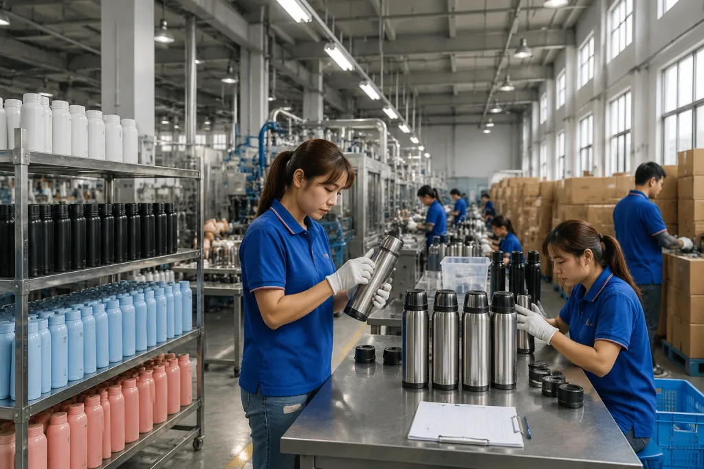 Thermos flask factory direct: custom stainless order walkthrough