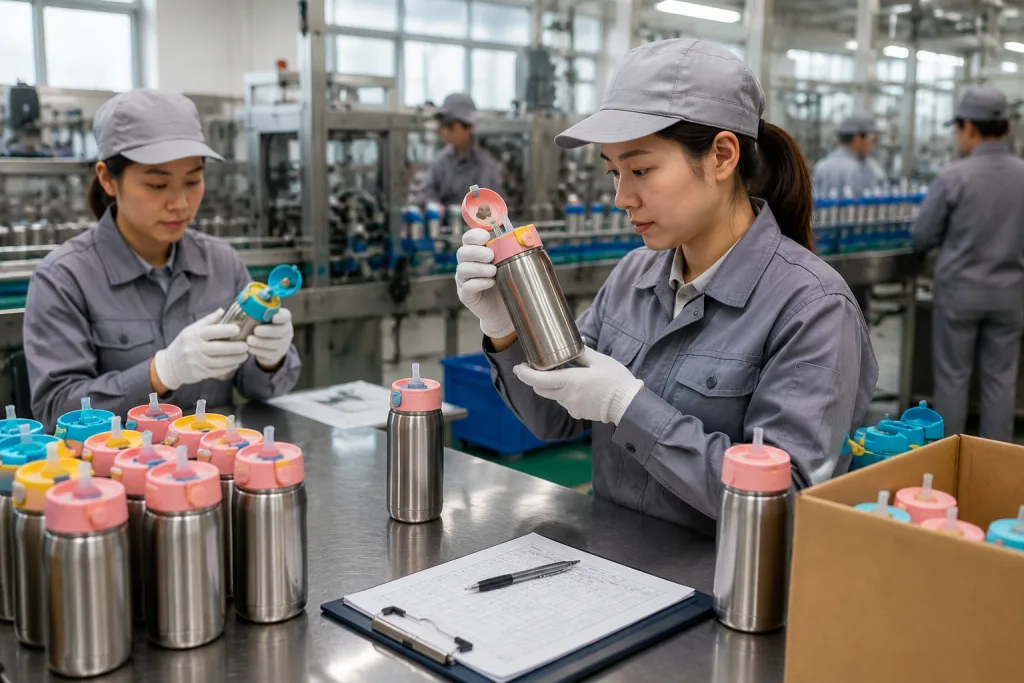 Toddler bottle manufacturers: QC failure modes buyers should spec