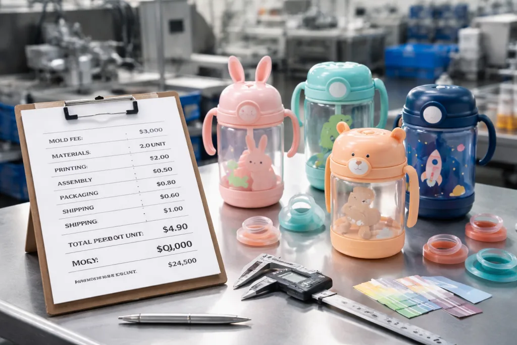 Price the order without hiding costs