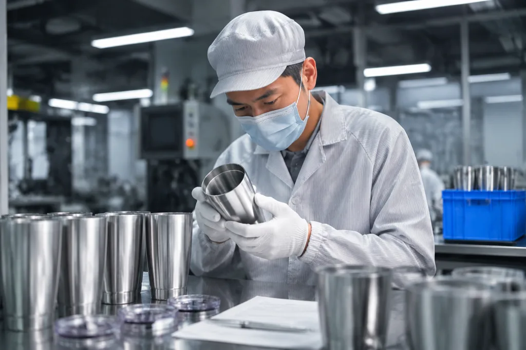 Control quality before production starts