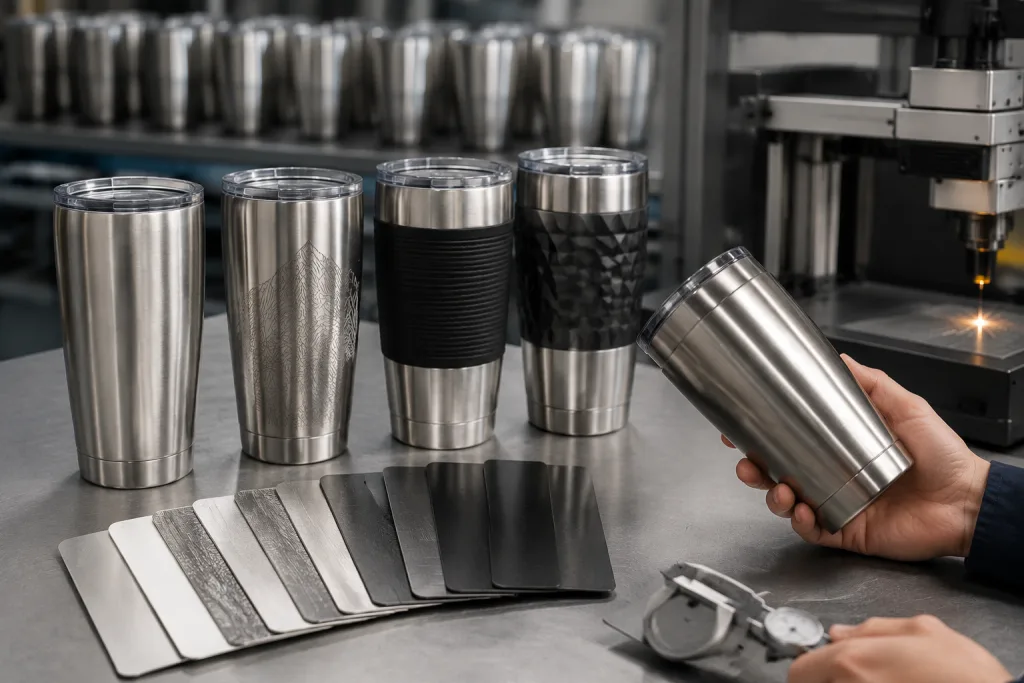 Logo method and surface finish