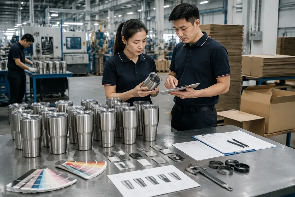 Travel tumbler private labeling: buyer guide for coffee brands