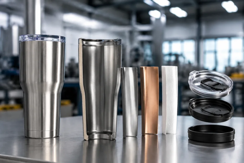 Steel, insulation, and lid trade-offs