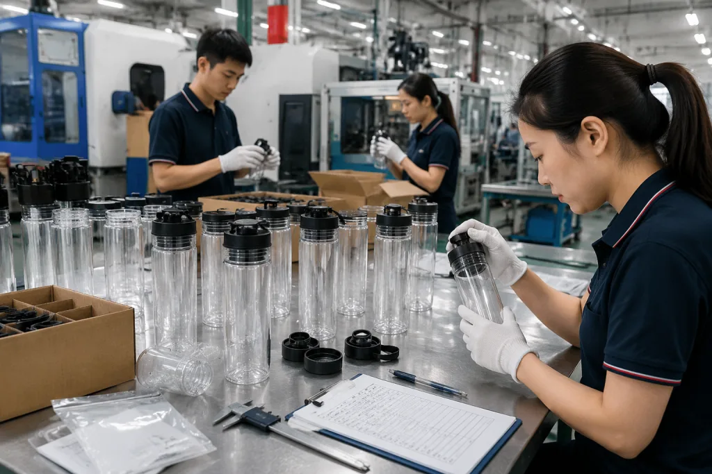 Tritan glass bottle factory guide: spec failures buyers must prevent