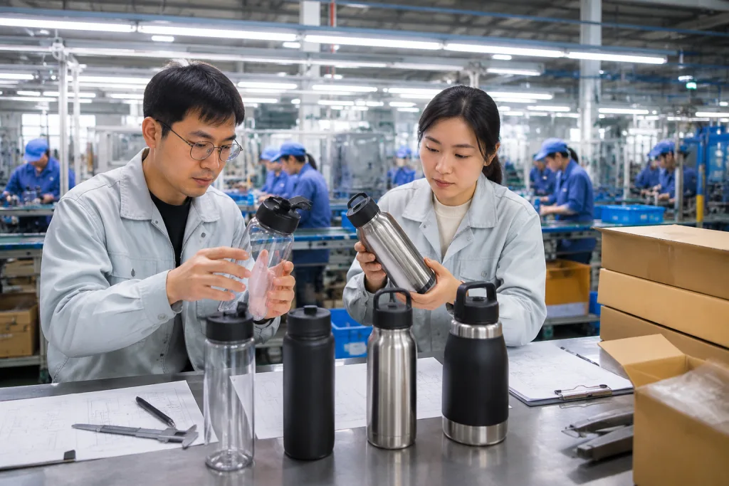Tritan Thermal Bottle Factory Guide: Tritan vs Steel Specs