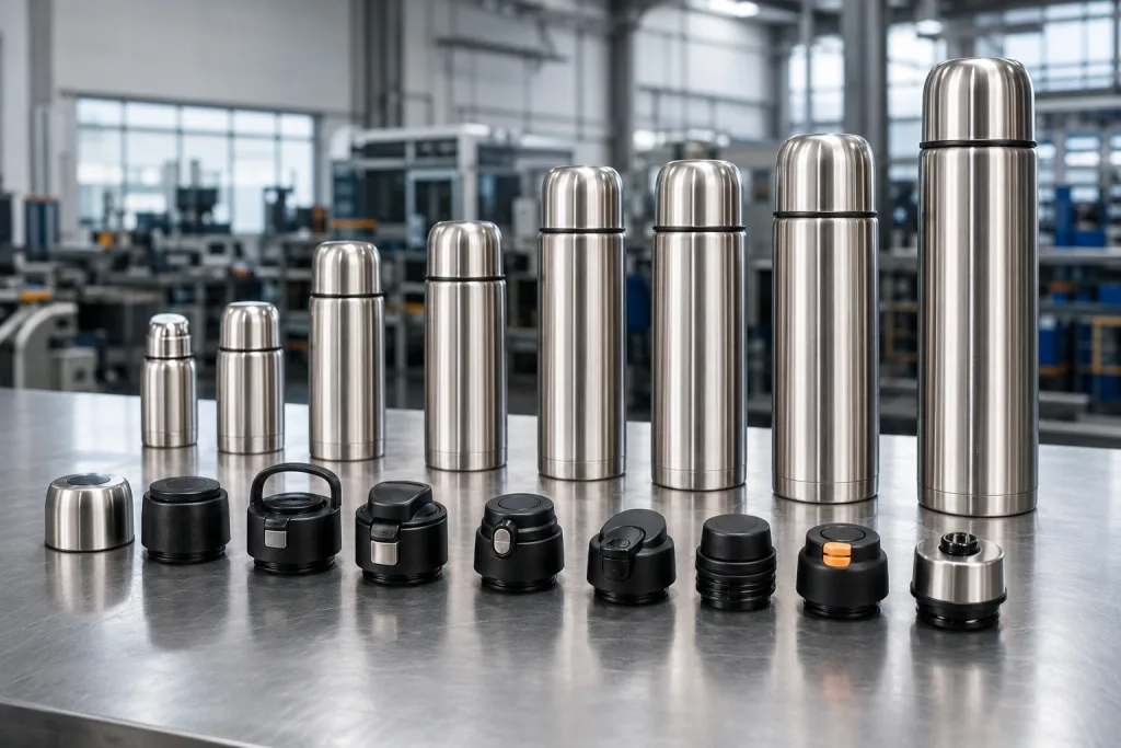 Capacity and lid choices