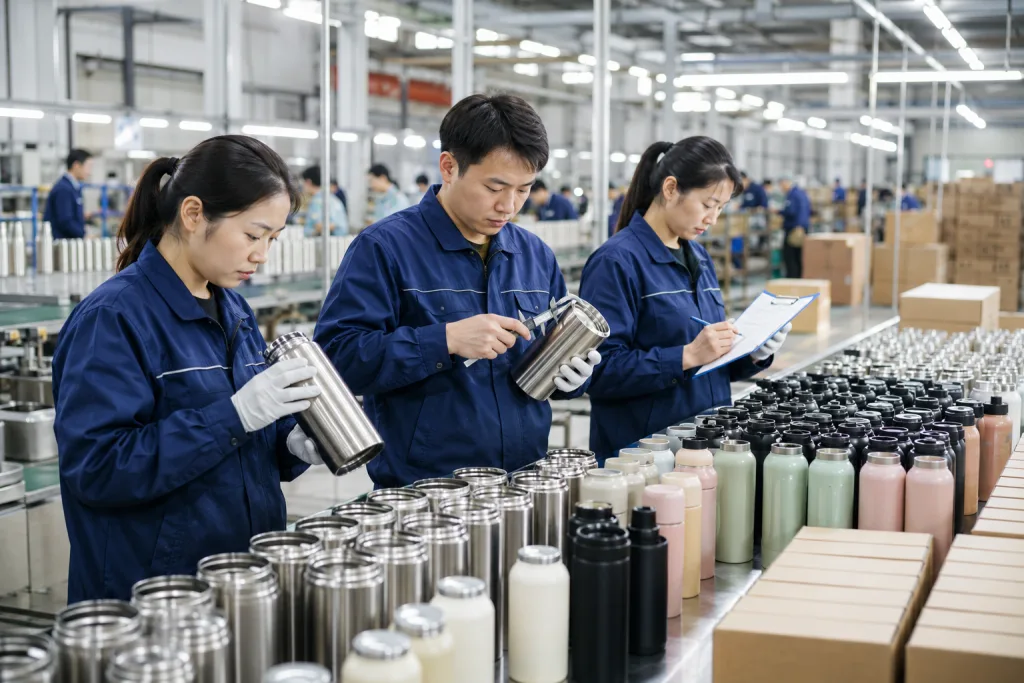 Vacuum flask OEM manufacturer spec guide for custom stainless thermos