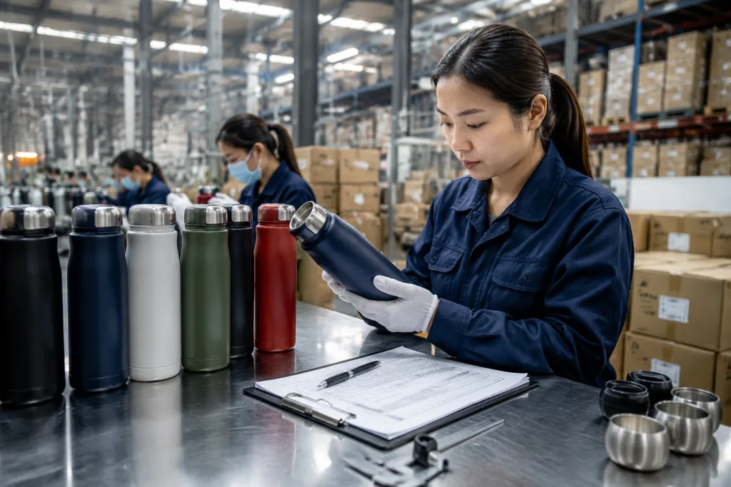 Vacuum insulated bottle manufacturers: a buyer's order walkthrough