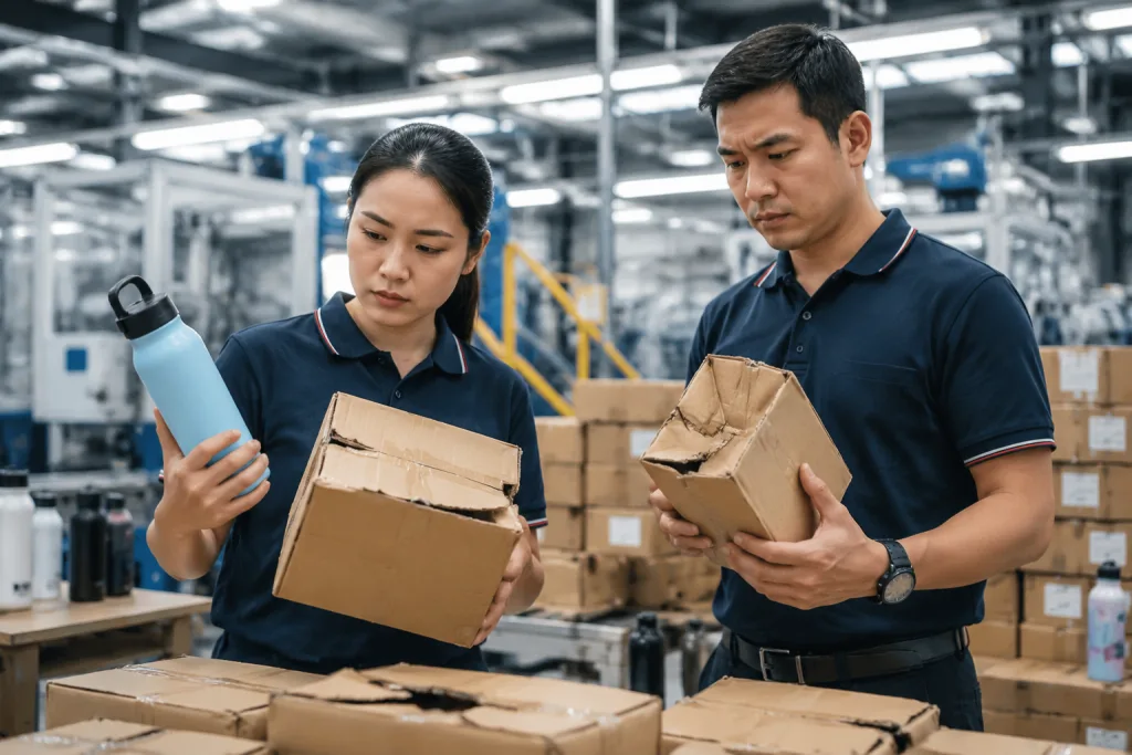 Cartons create after-factory damage
