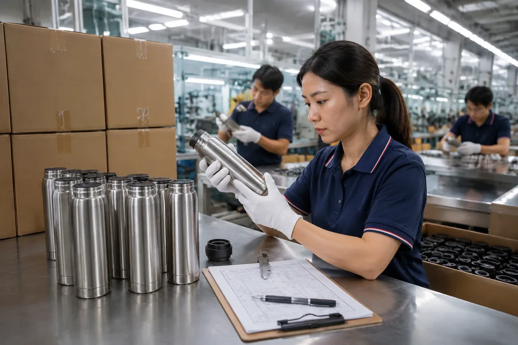 Vacuum insulated bottle vendors: B2B order walkthrough