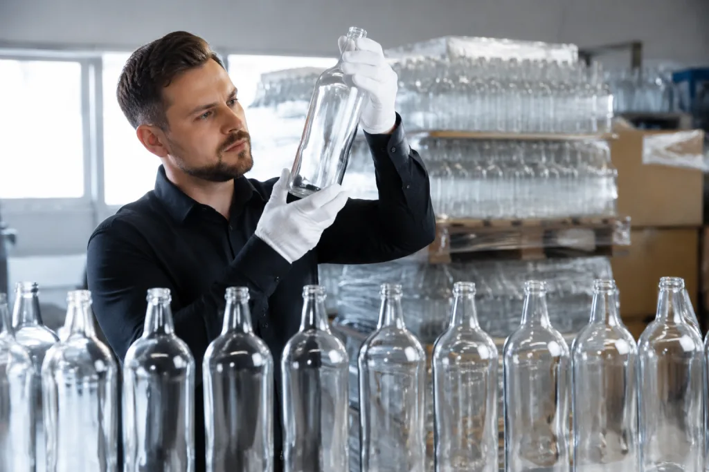Quality checks for glass shipments