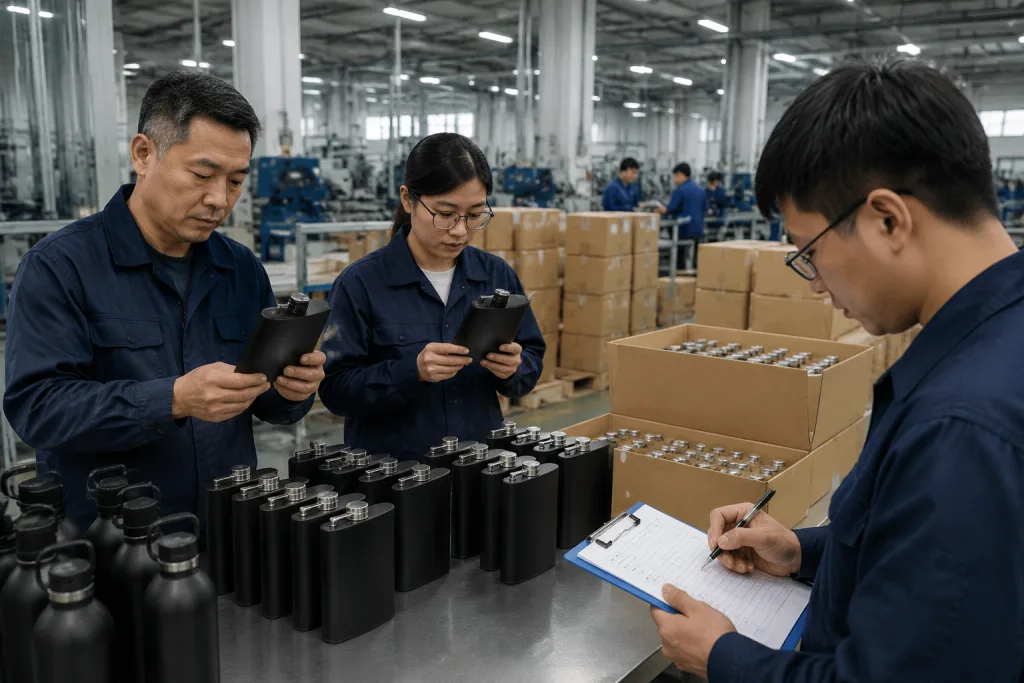 Vendor hip flask sourcing guide for custom canteen buyers