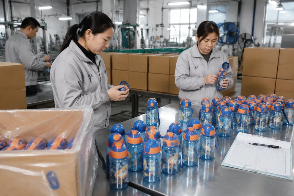 Vendor kids water bottle sourcing: failure modes buyers must prevent