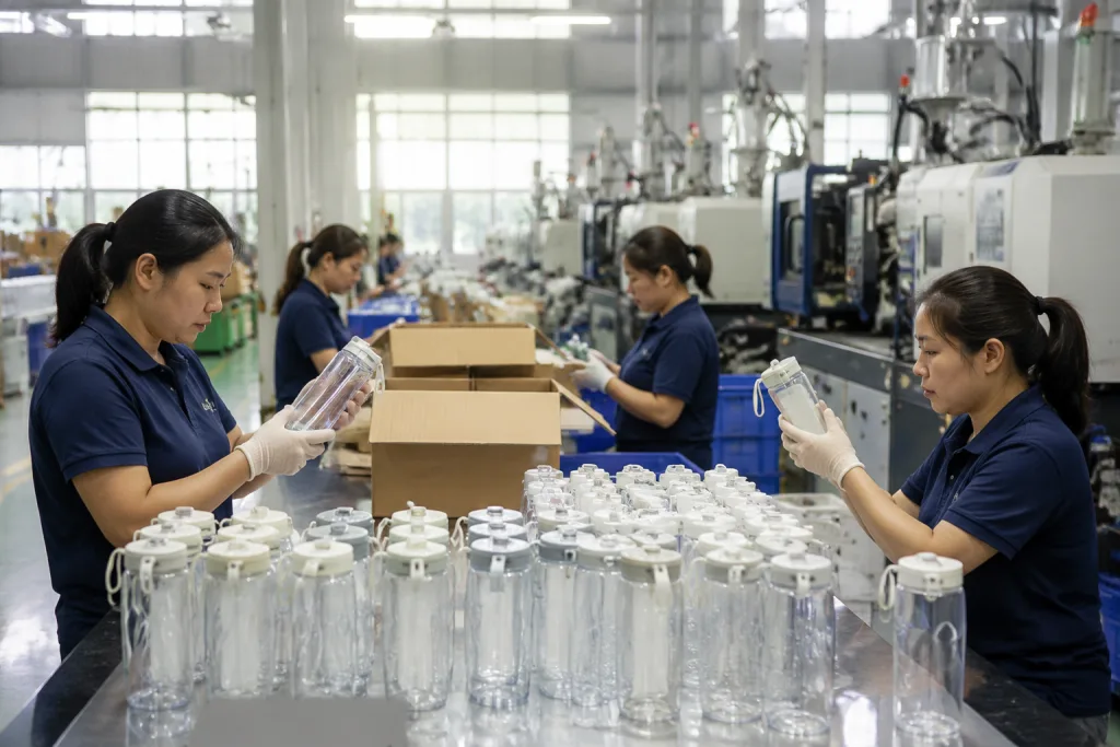 Vendor Plastic Water Bottle Sourcing: RFQ to Bulk PO Guide