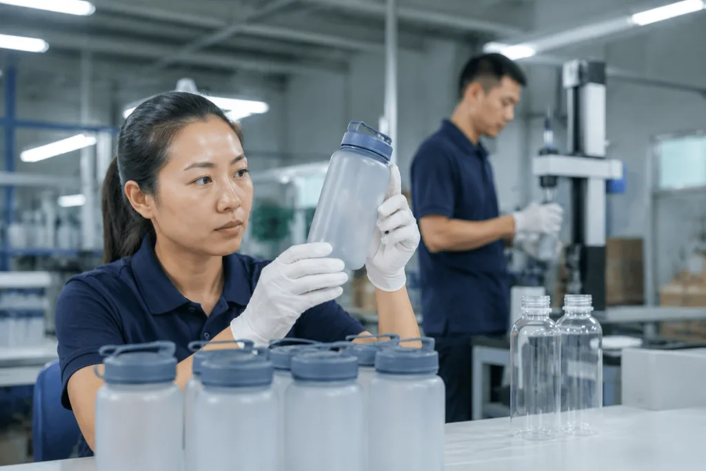 Quality checks before shipment