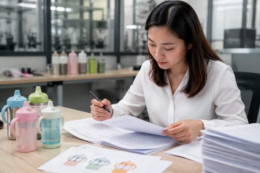 Compliance paperwork line by line