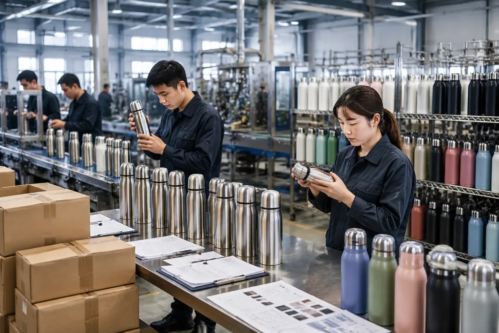 Vendor vacuum flask spec guide for custom stainless thermos buyers