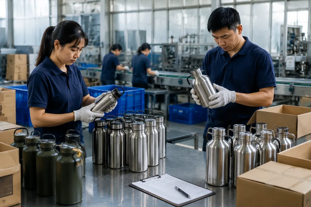 vendors alcohol flask: B2B canteen and growler buying guide