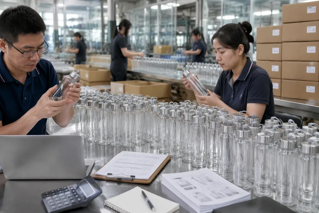 Vendors Glass Bottle Guide: RFQ to Bulk PO for Custom Drinkware