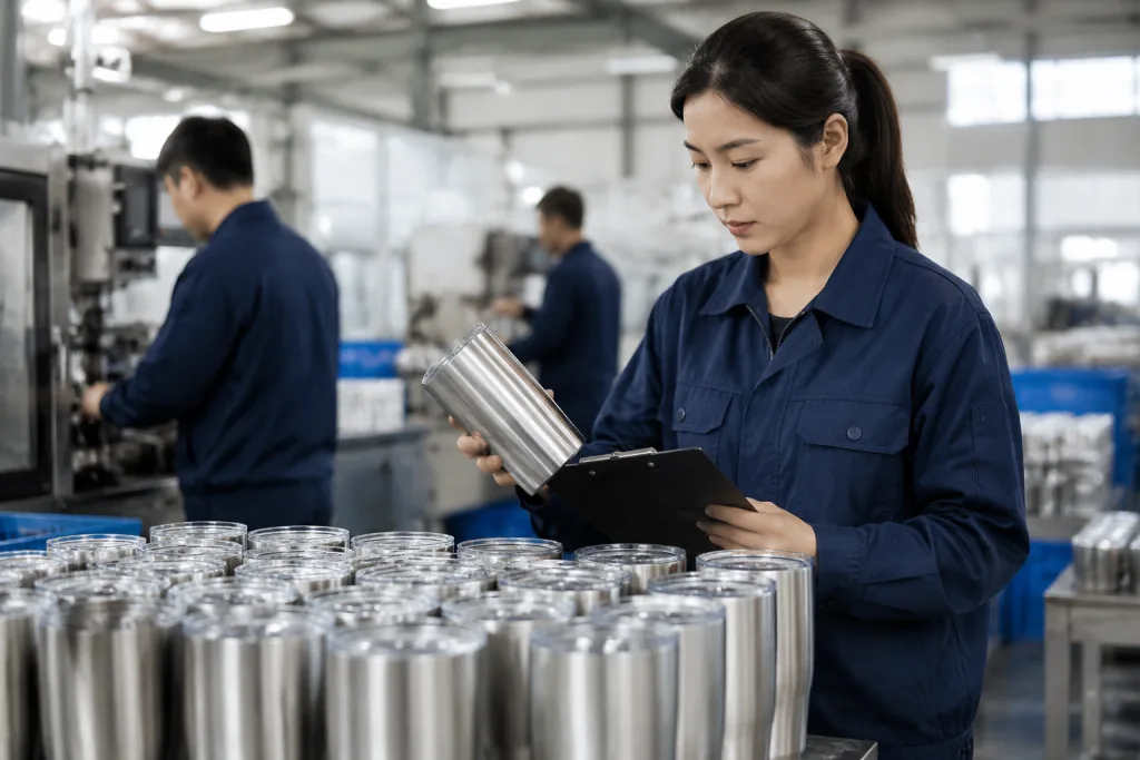 Factory checklist before deposit
