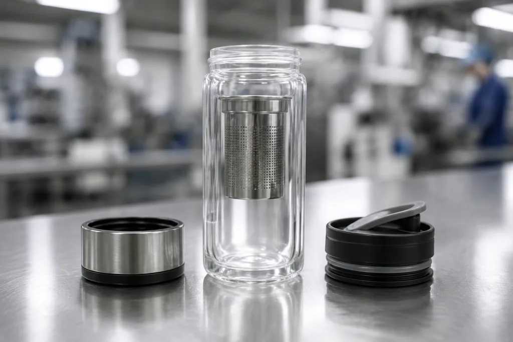 Infuser, Lid, And Leak Control