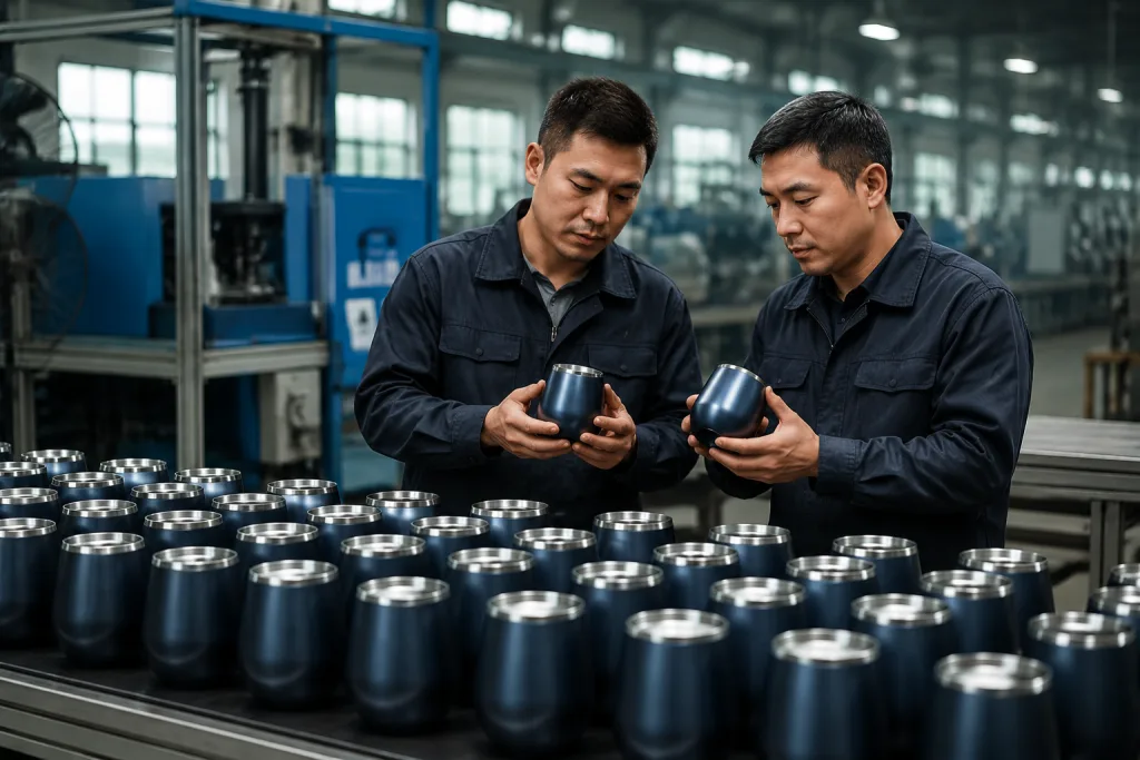 Control production before inspection