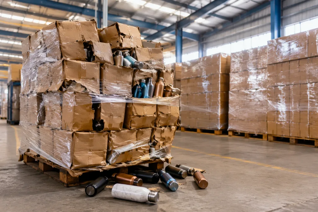Packaging fails before the pallet does