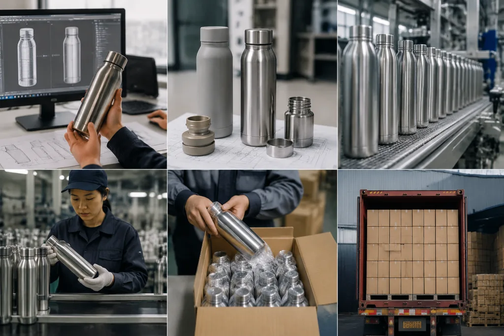 Lead time from sample to shipment