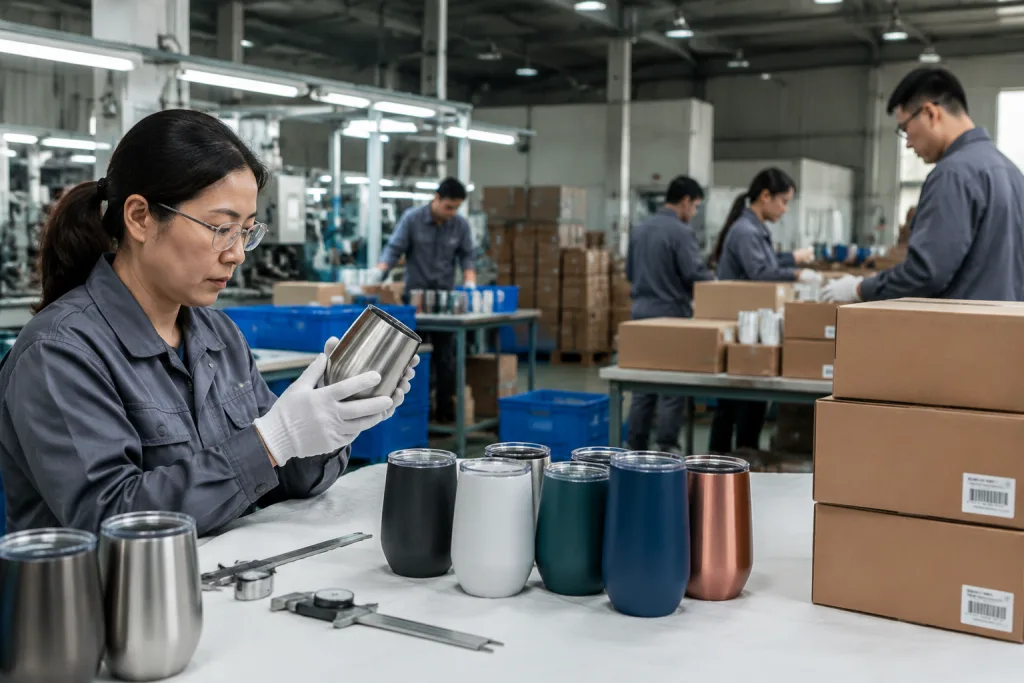 Wine Tumbler Wholesale Order Walkthrough for B2B Buyers